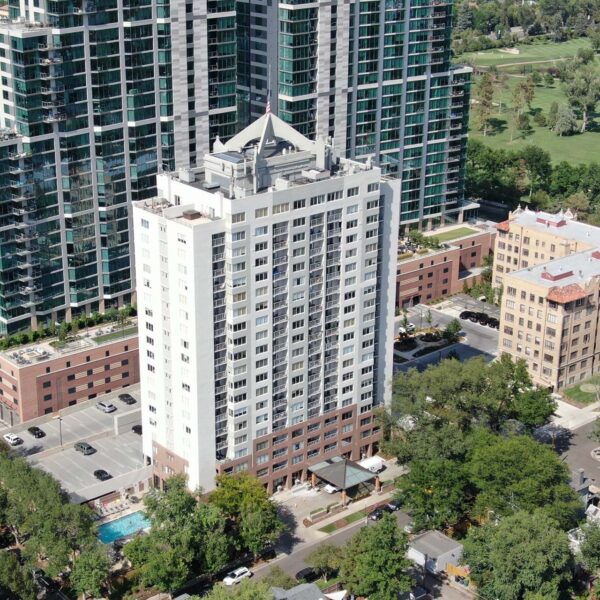 Bayaud Tower apartments in Denver, Colorado.